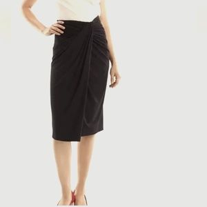 NWT MM Lafleur Minetta Lined Skirt in Black Size S